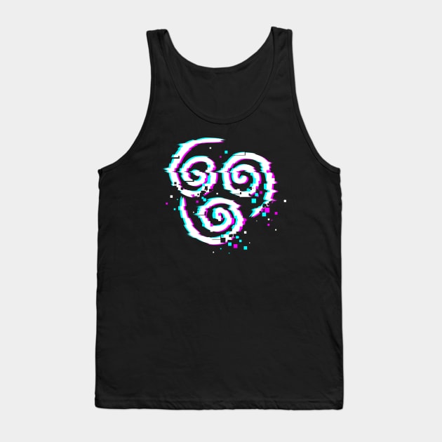 Airbending Glitch Tank Top by Silentrebel